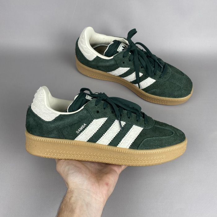 р.45 Оригінал! Кросівки Adidas Samba XLG Originals JI3198 Зелений