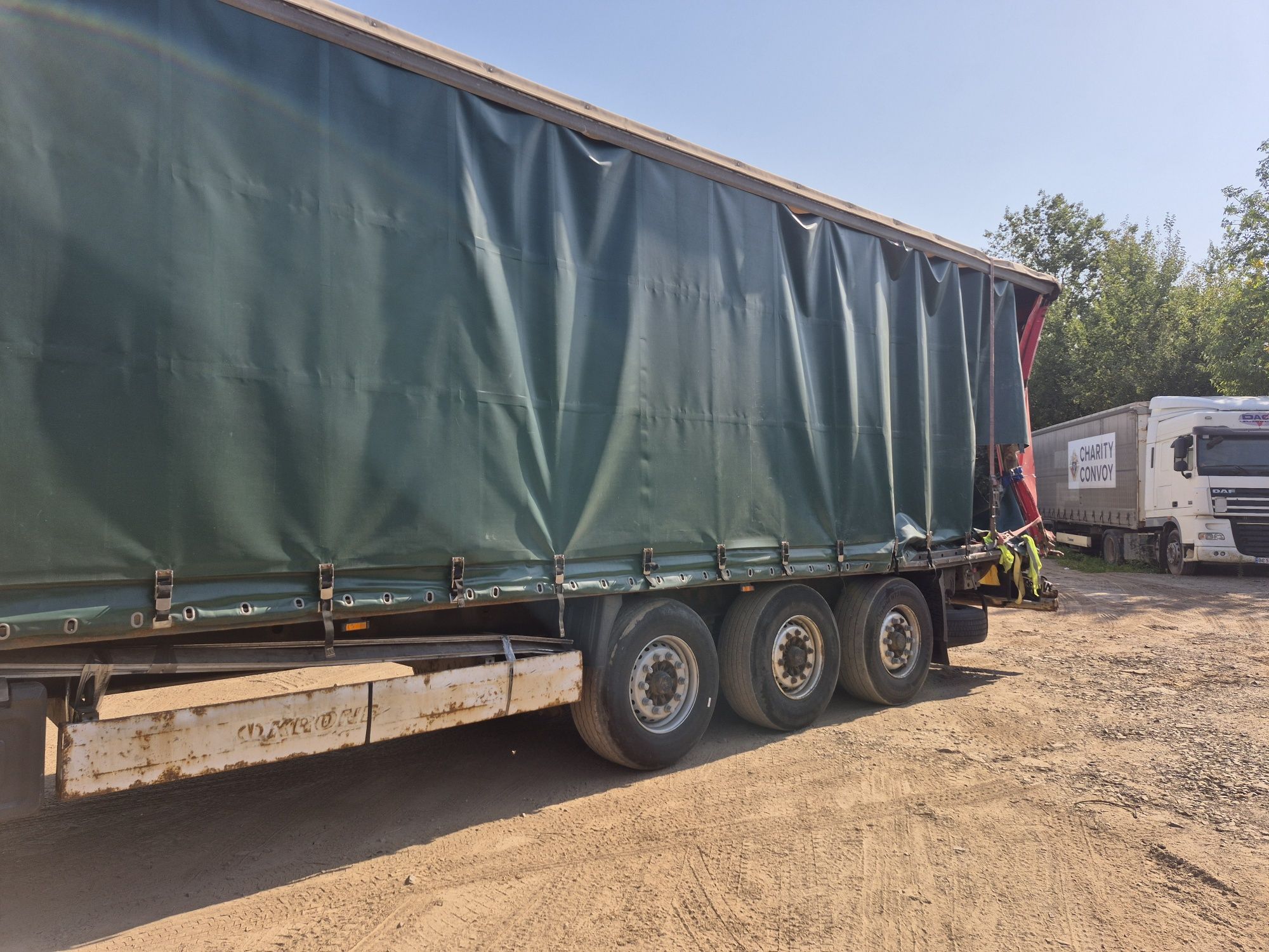 Напівпричіп KRONE SDP27 Осі BPW ECO PLUS