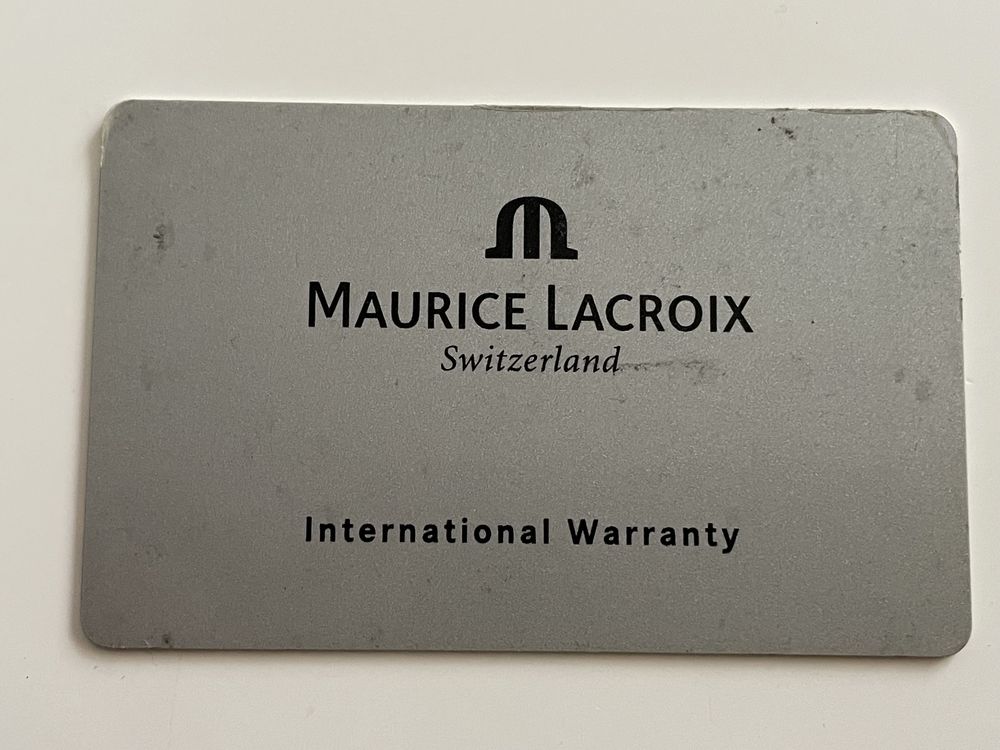 Zegarek męski Maurice Lacroix lc1017 idealny stan, 38mm