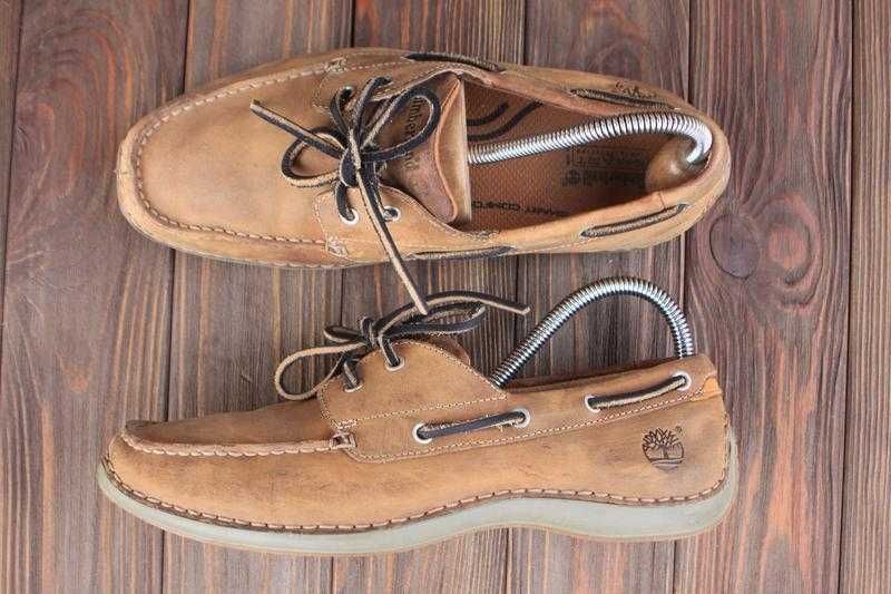 Топсайдери Timberland шкіра США оригінал 41р туфлі мокасини топсайдеры