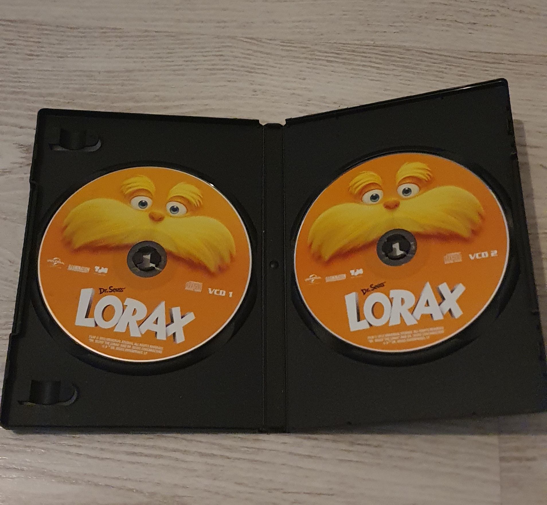 Film animowany  bajka na VCD- LORAX