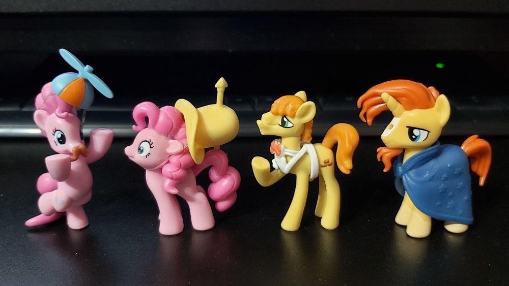 MLP kucyki pony figurki Pinkie Pie Carrot Cake Sunburst akcesoria