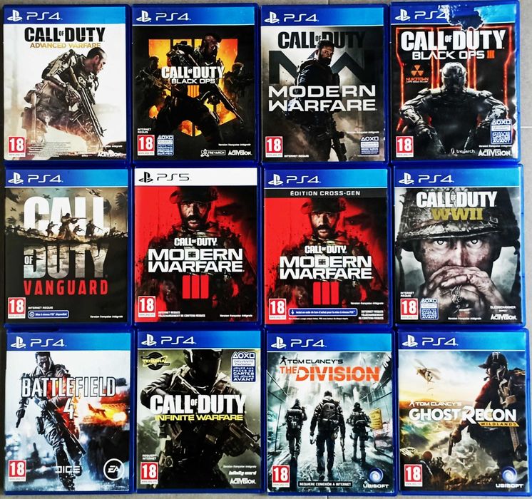 Jogos Call Of Duty Playstation 4 (PS4)
