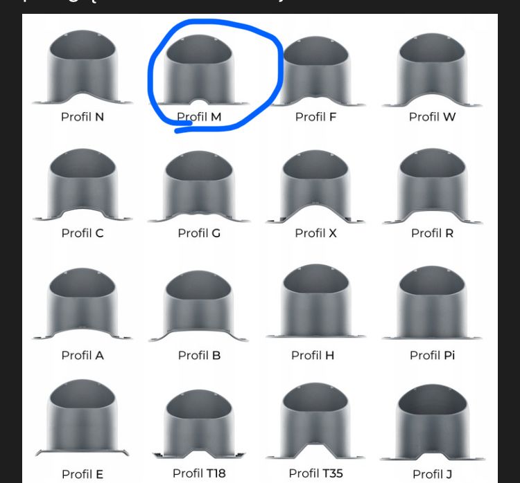 Kominek wentylacyjny Wirplast