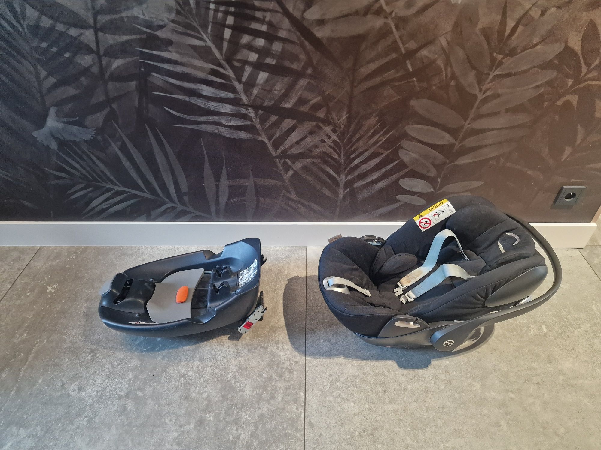 Cybex zestaw komplet wózek gondola spacerówka nosidło isofix