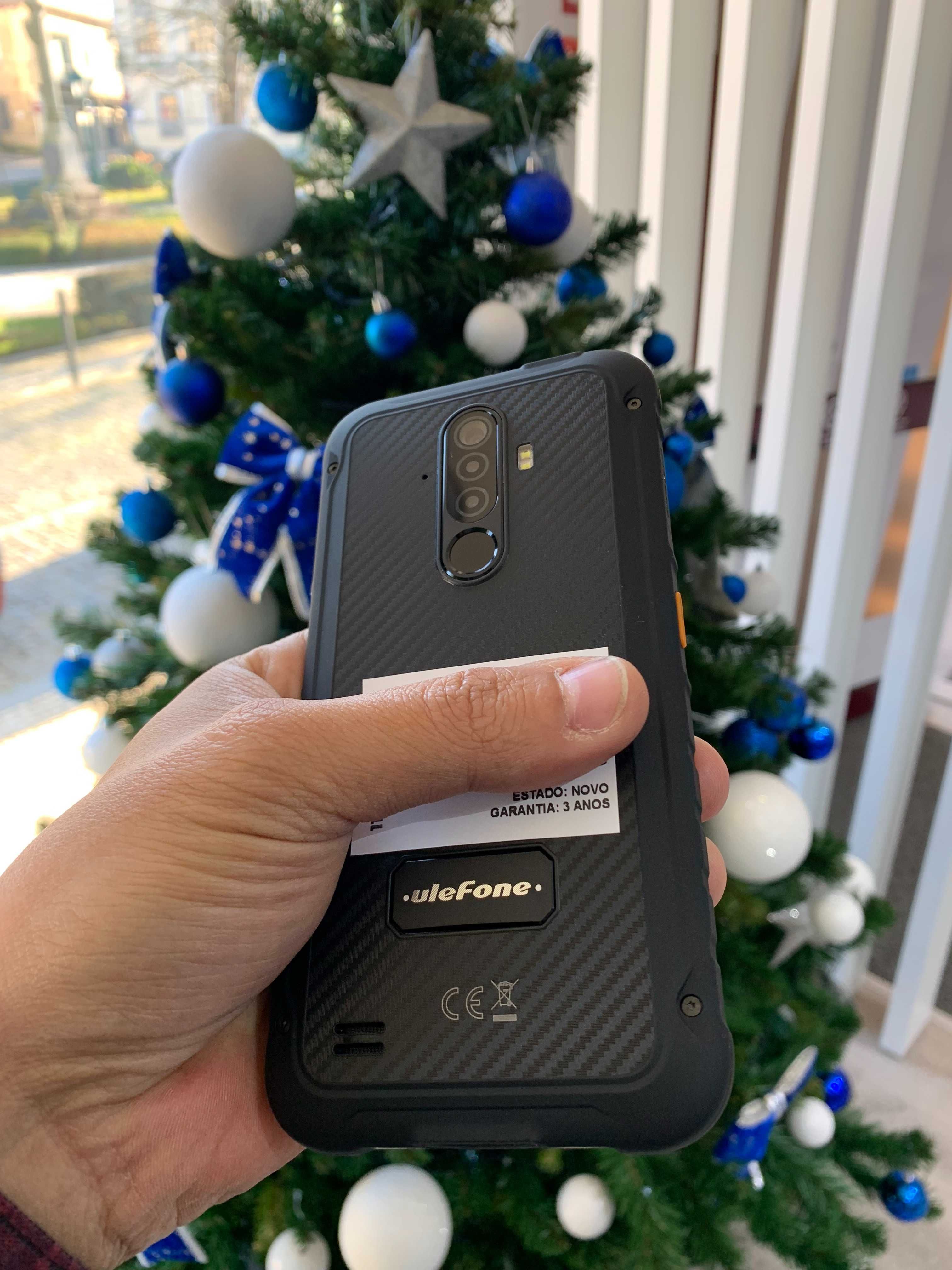 Ulefone Armor X8 4GB/64GB Preto - NOVO - Garantia 3 anos