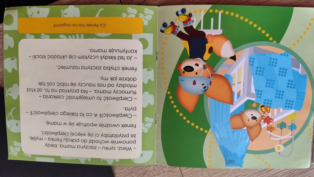 Czerwony kapturek moje pierwsze basnie , przygody Fenka cierpliwość