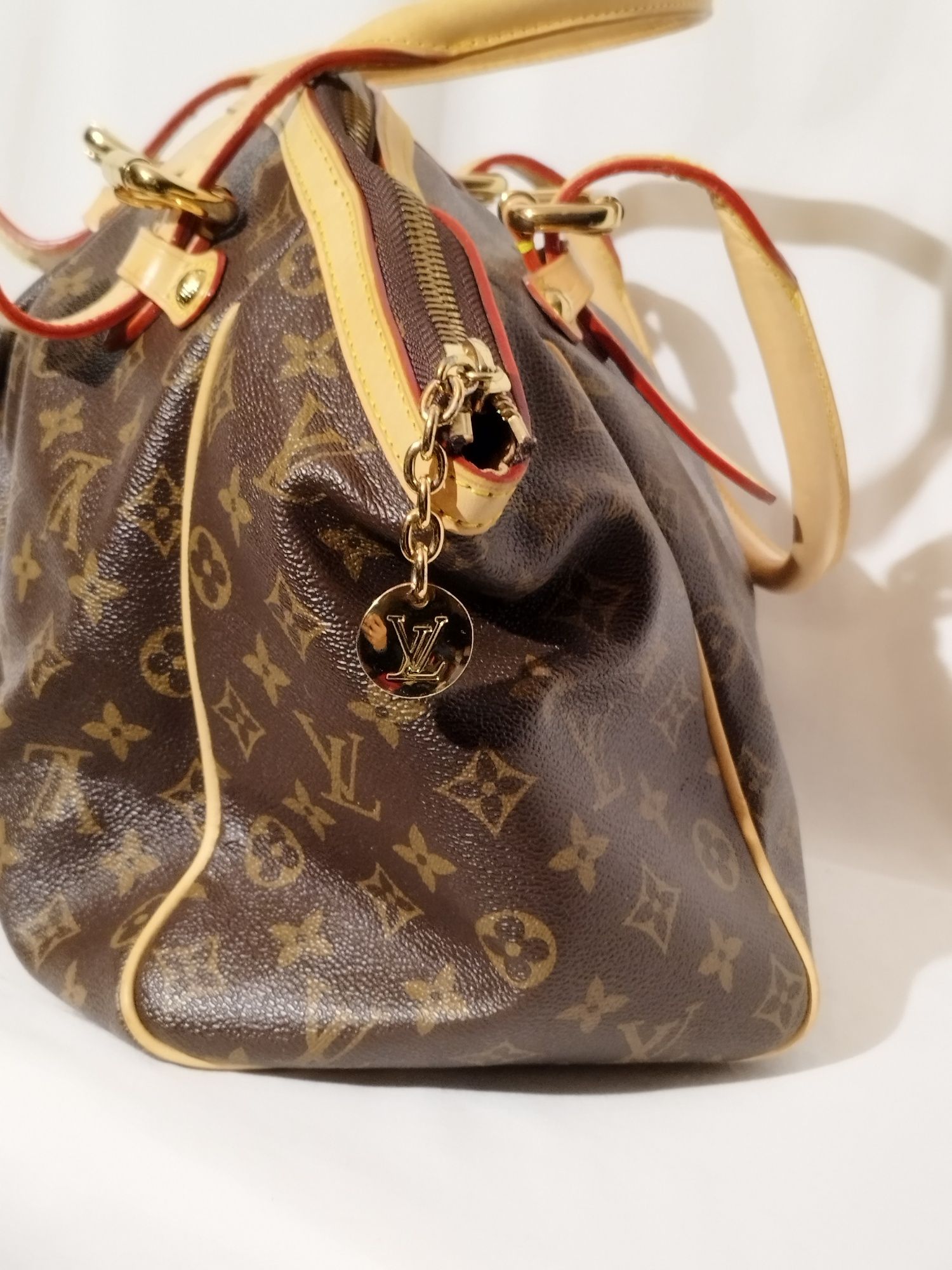 LV Louis Vuitton torebka shoperka na ramię do ręki numery