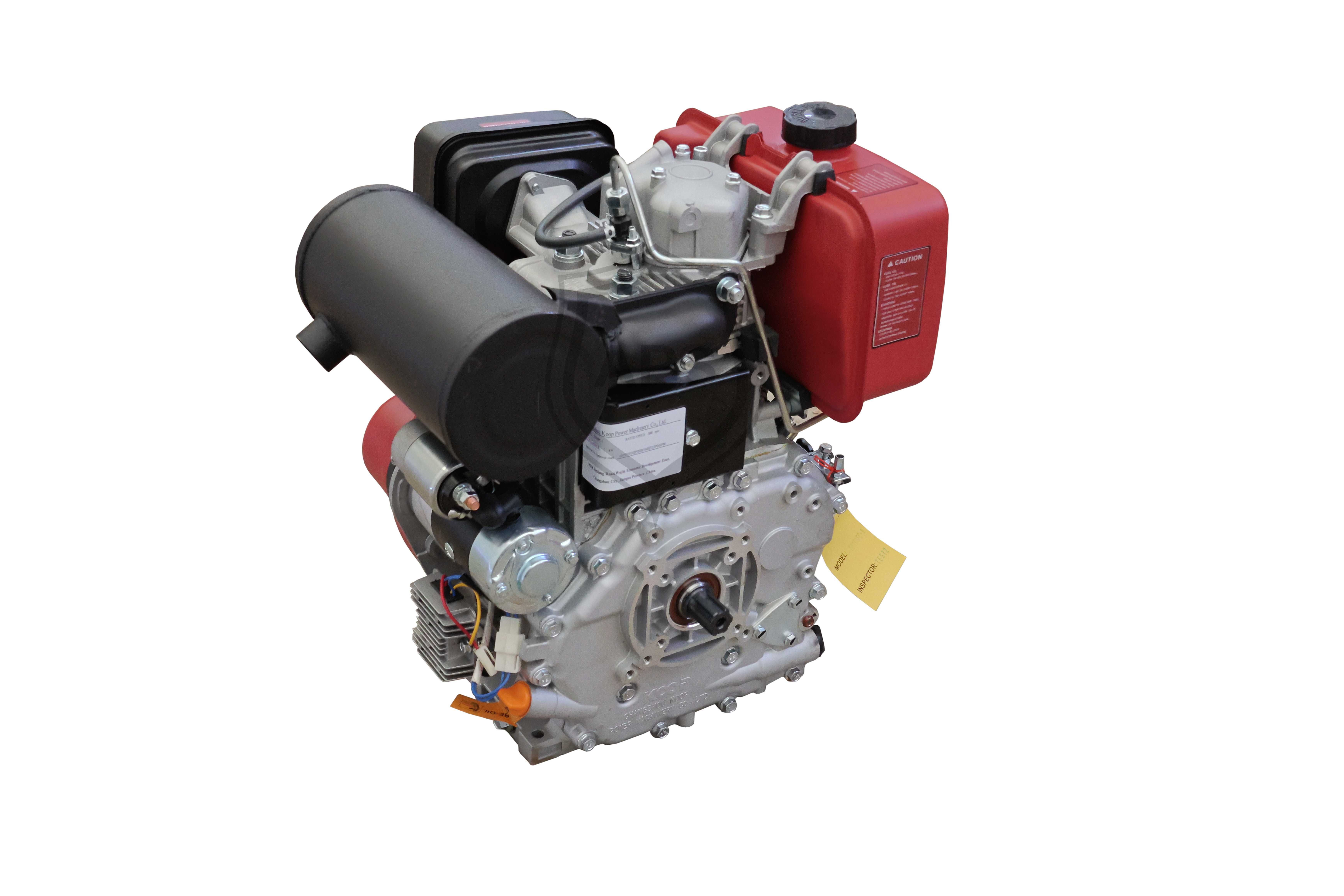 Silnik do minikoparki KOOP 192F diesel 3000 RPM 7kW