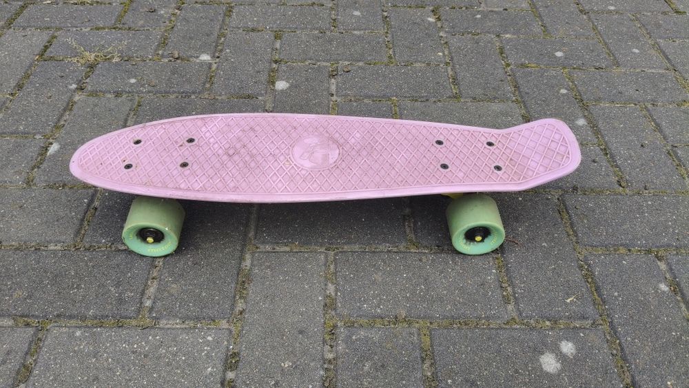 Deskorolka fiszka różowa