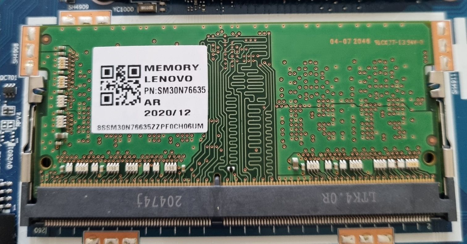 So dimm DDR4 4GB 3200 samsung