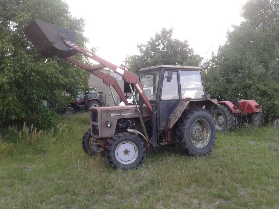 Ursus C-355-360 z napędem 4x4 wspomaganie na orbitrolu tur transport