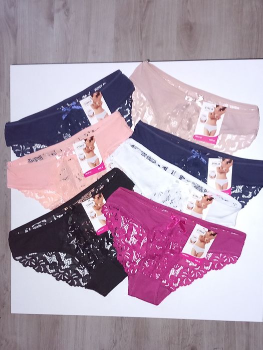 Majtki damskie zestaw 7szt