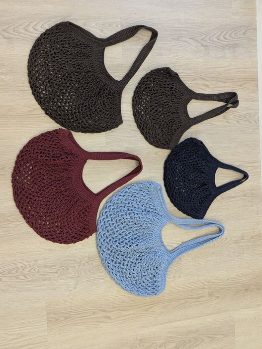 Sacos artesanais de mercado/praia