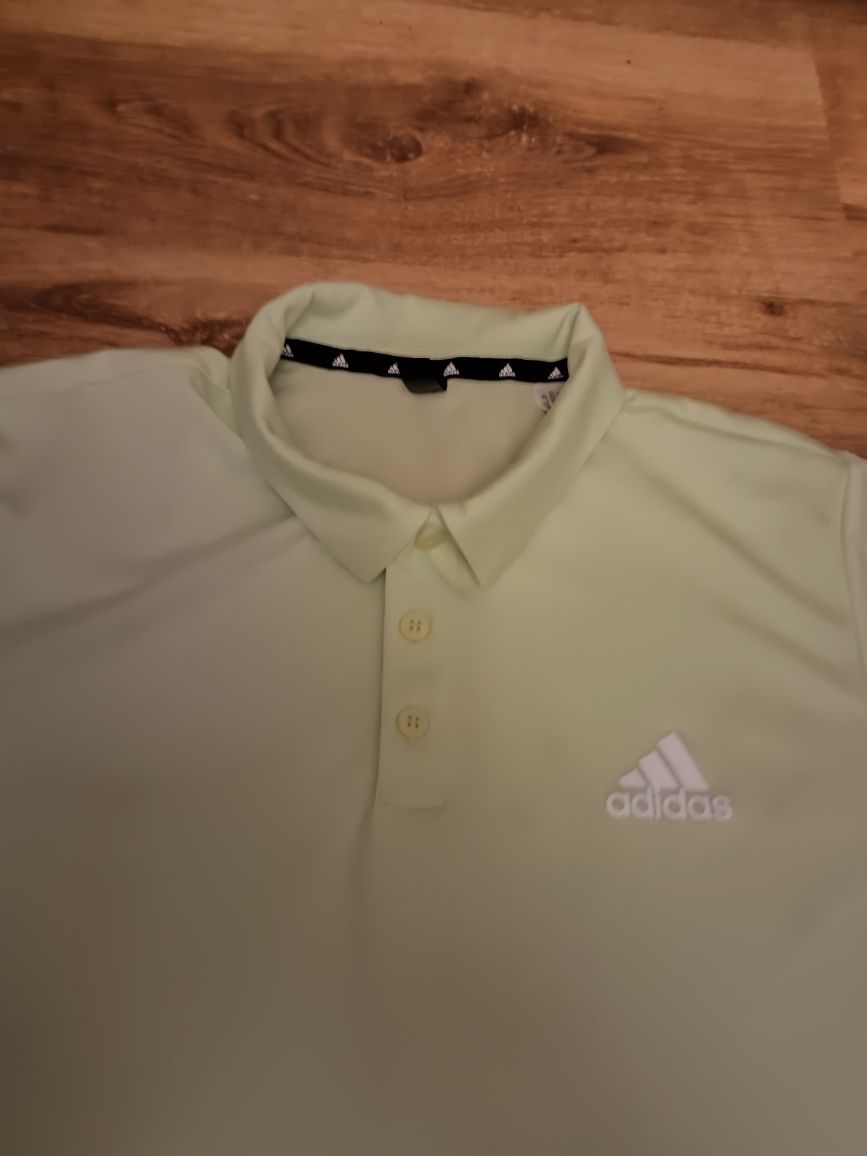 Koszulka Adidas L sportowa bluzka M polo t-shirt