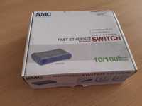 SMC switch 8 portas 10/100Mbps