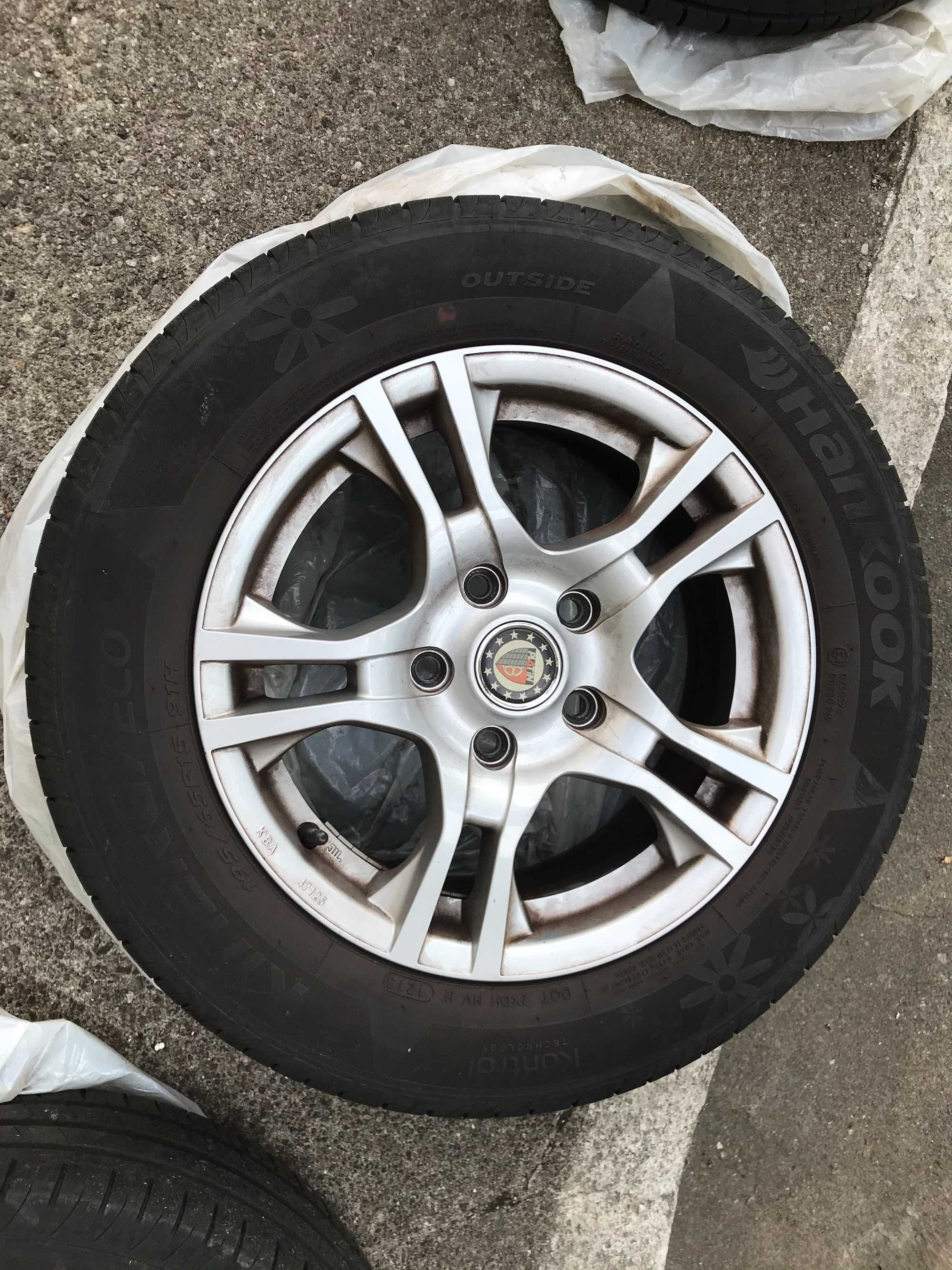 4 Alufelgi Platin i opony Hankook 195/65 R15 Hyundai i30 Gryfino