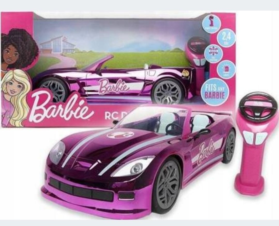 Barbie Dream – samochód RC dla dzieci Barbie – dwuosobowy