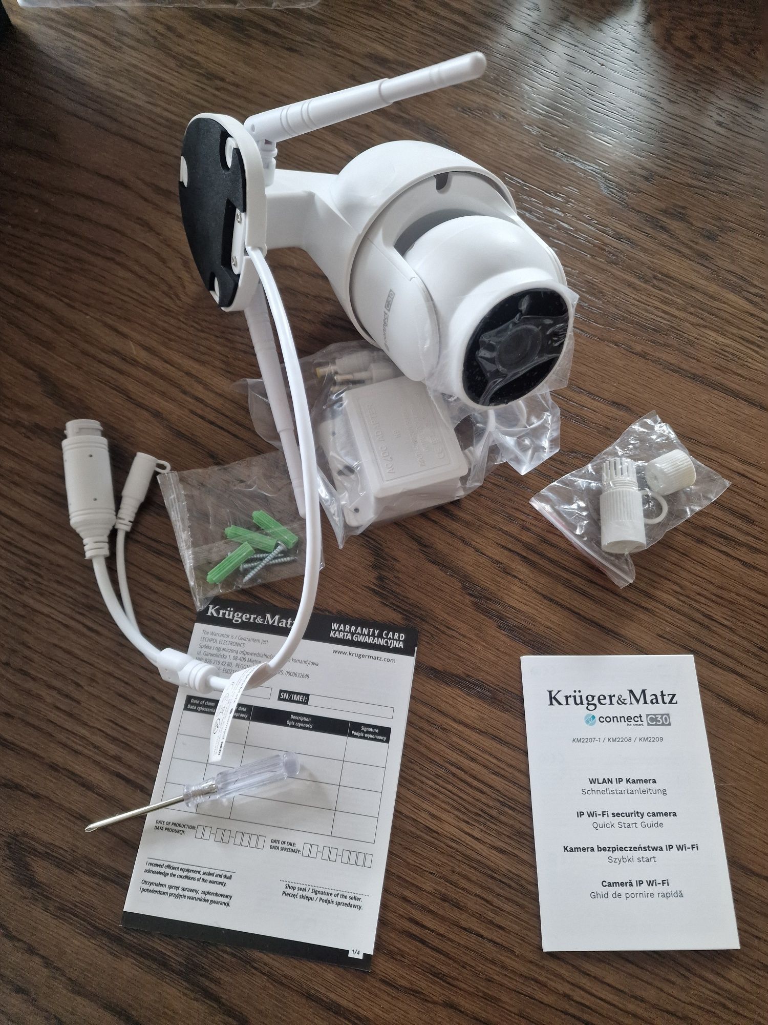 Krüger&Matz Connect C30 kamera IP