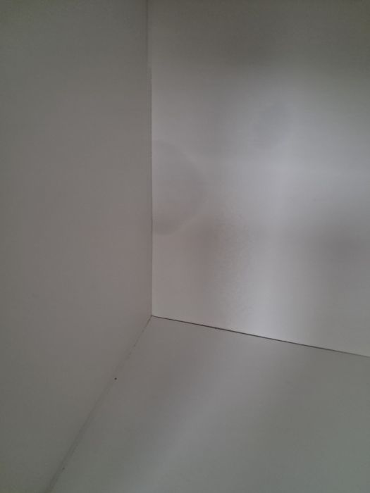 Biała szafa narożna połysk