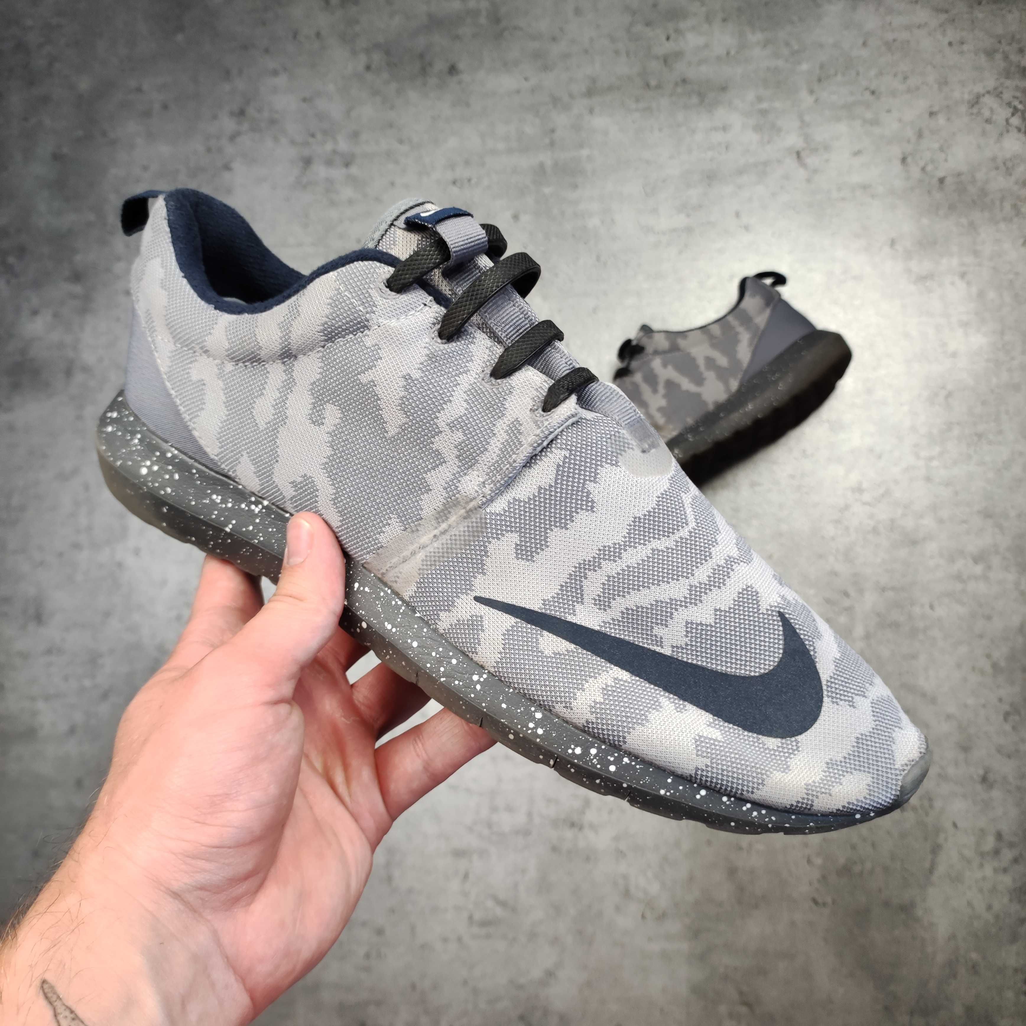 MĘSKIE Buty Limitowane Biegowe Nike Roshe Run Dark Gray Camo Moro MORO