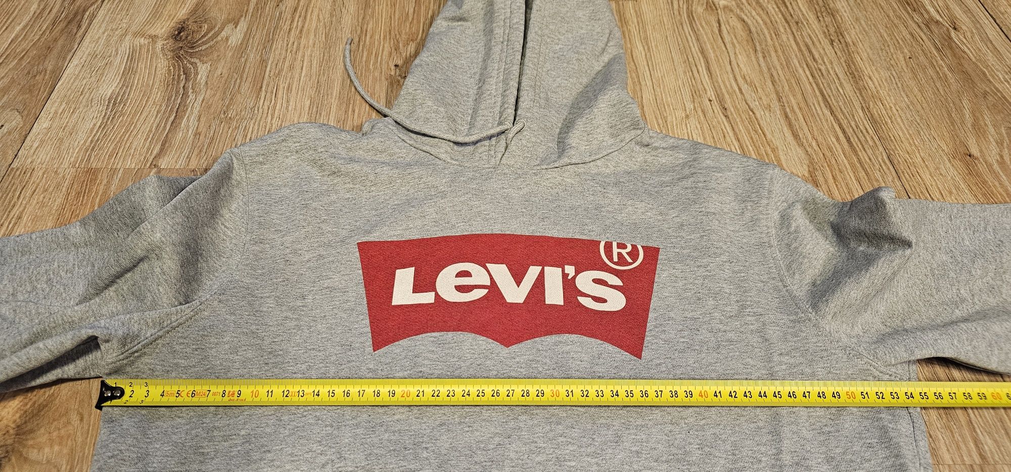 LEVIS bluza męska z kapturem rozmiar M/L wymiary na zdjęciach