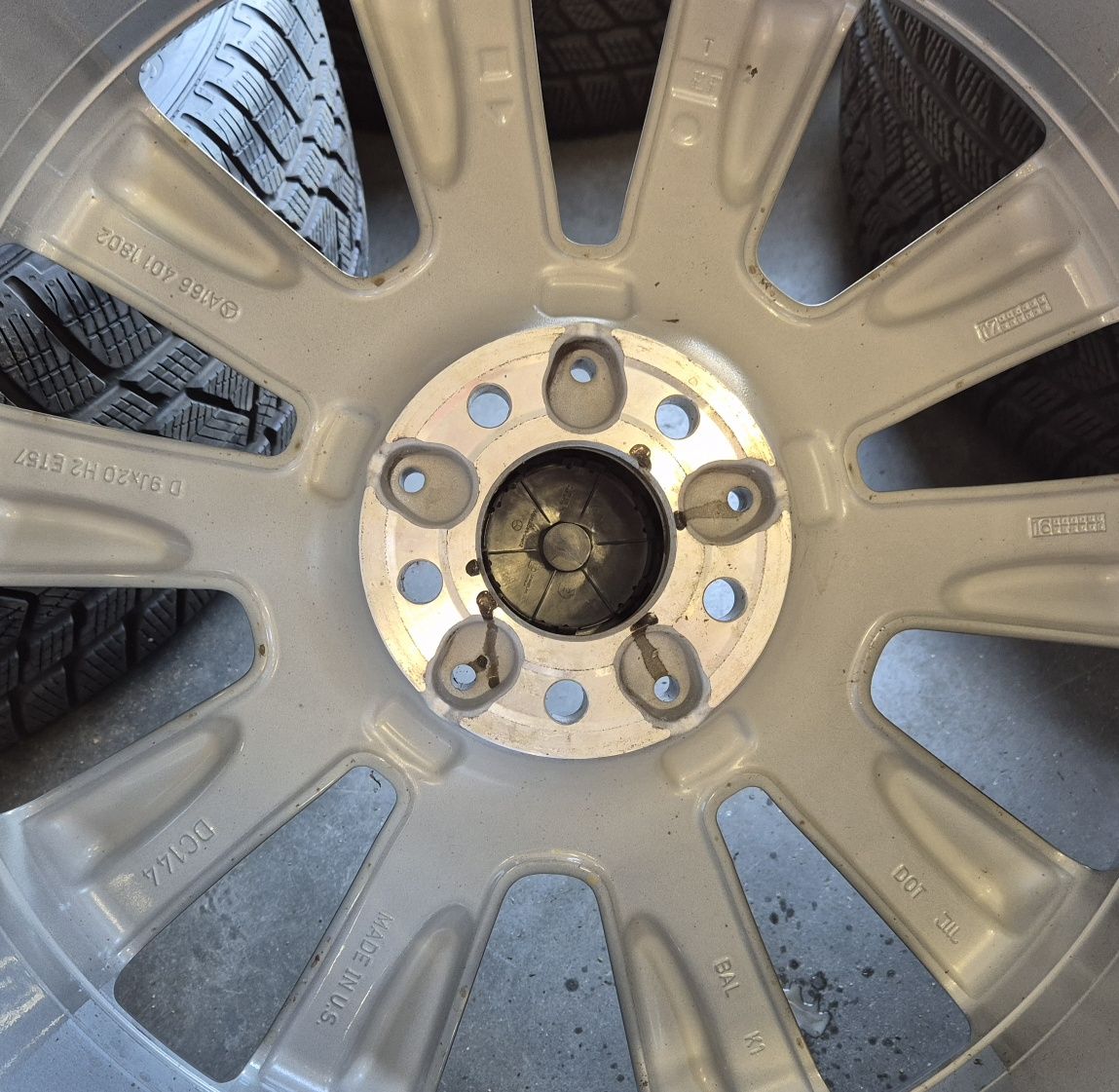 Felgi Aluminiowe 20 Alufelgi Mercedes GLE ML W166 Klasa Oryginalne