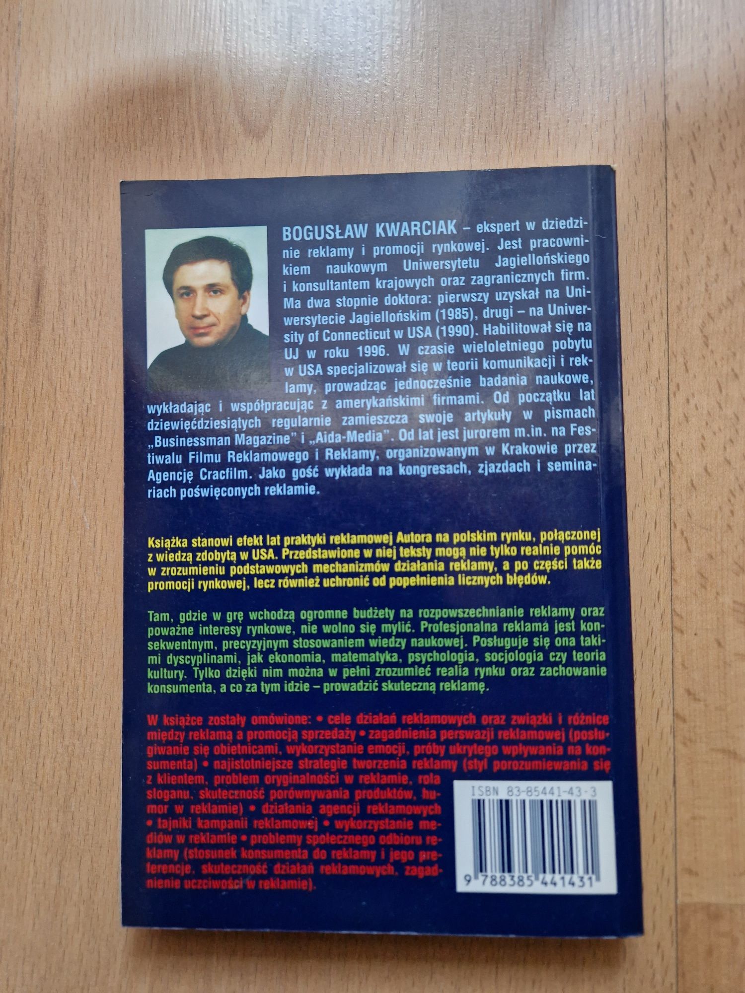 Co trzeba wiedzieć o reklamie - Bogusław Kwarciak NIECZYTANA!!!