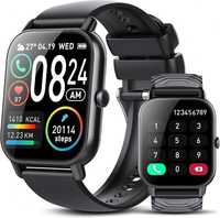 Sudugo Smartwatch 1,85'' IPX7 fitness zegarek sportowy, połączenia