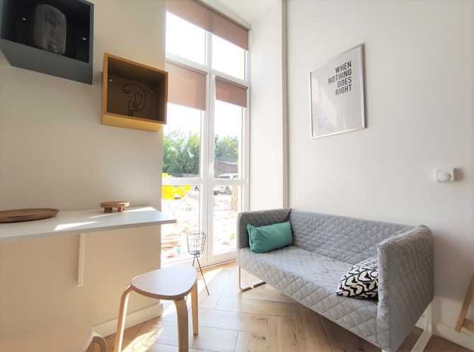 Legionów 80, przytulna kawalerka z antresolą i ogródkiem, 0% prowizji