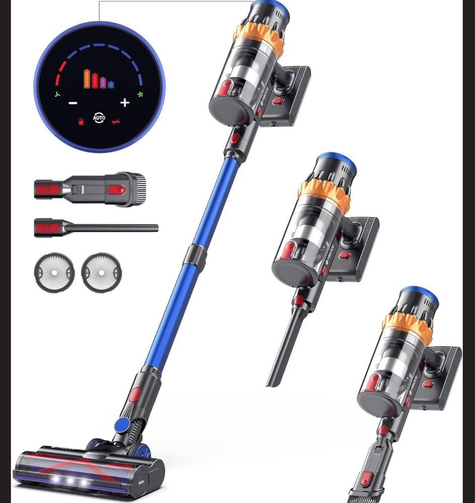 Потужний Акумуляторний пилесос MIBODE V28