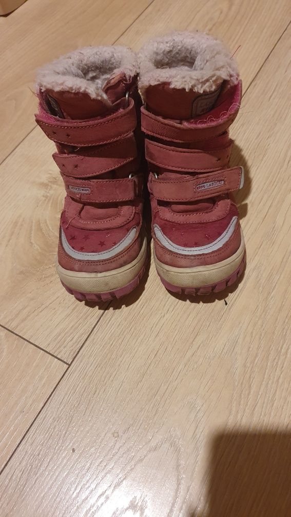 Skórzane buty zimowe 25 lasocki kids