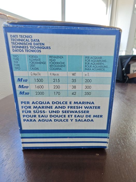 Bomba Hydor aquário água doce salgada