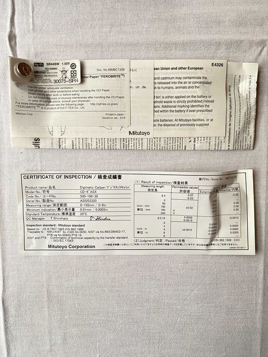 NOWA Suwmiarka Mitutoyo Absolute AOS Digimatic