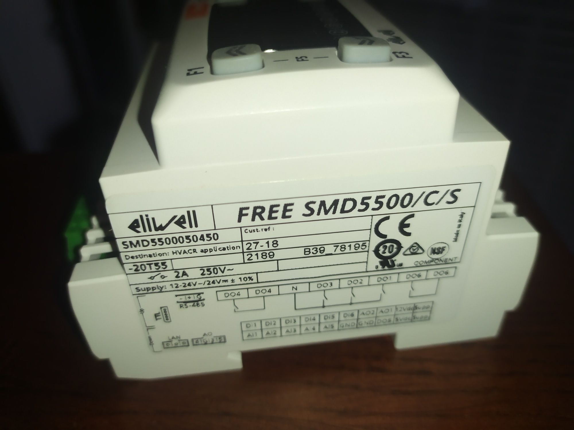Електронний блок управління Eliwell Free SMD 5500/C/S (DIN)