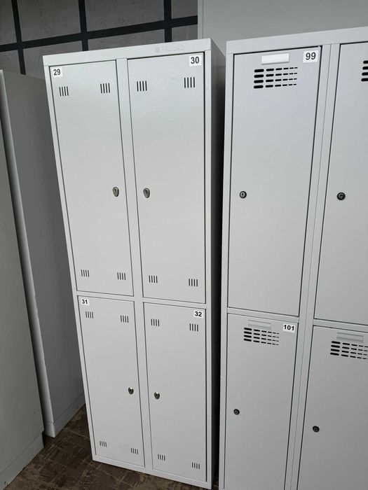 Szafa metalowa BHP  szara socjalna skrytkowa  szafy PROMAG JAN NOWAK