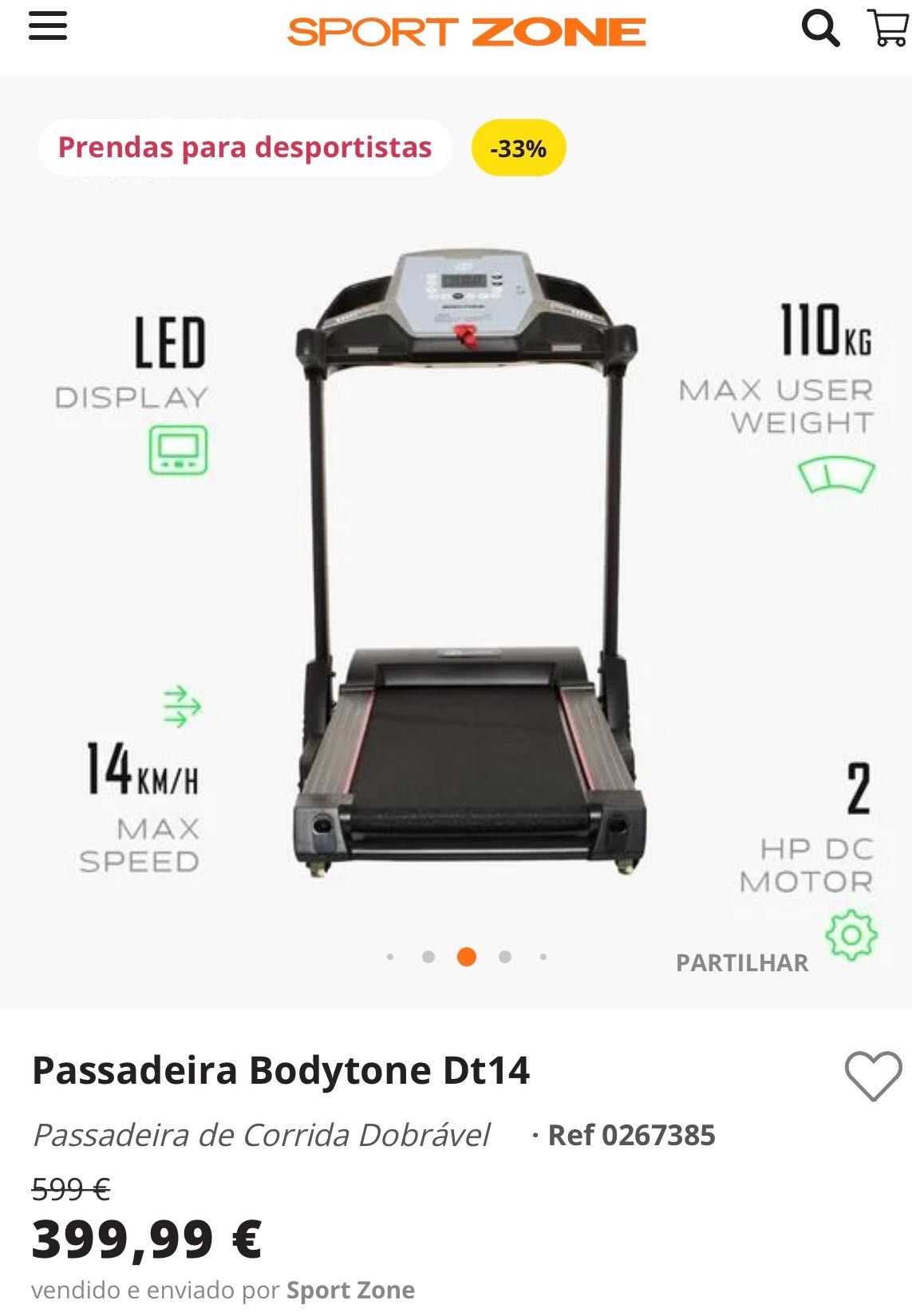 Passadeira bodytone D14