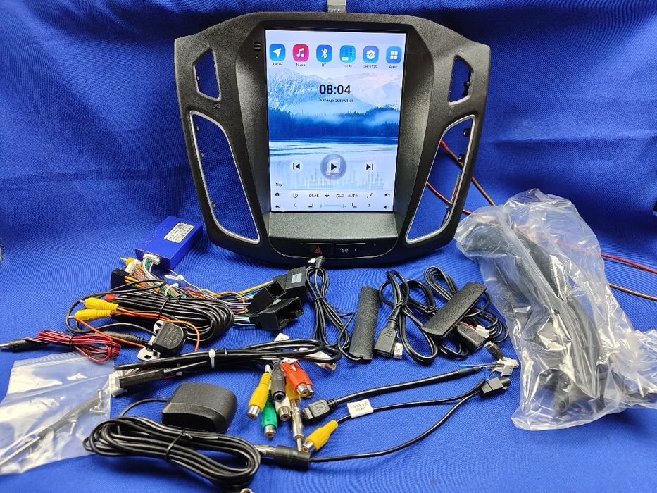 Автомагнітола Android Ford Focus 3 (8/128Gb +4G+DSP+QLed+ 9.7"екран)