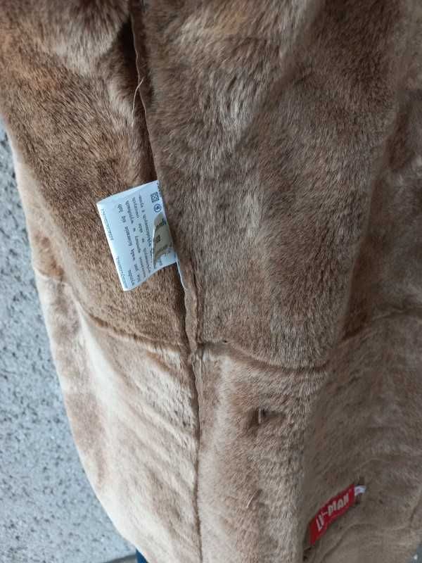 Lu Man naturalny lekki kożuszek 44