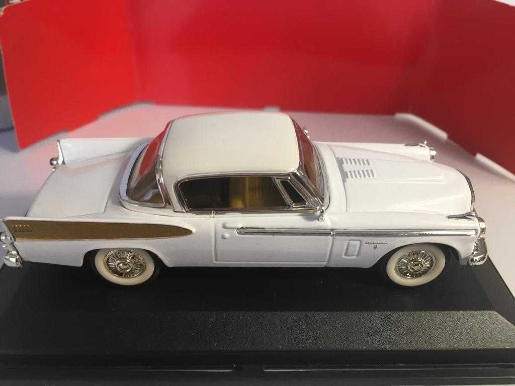 Studebaker Golden Hawk 1958 (branco) Road Signature Esc. 1/43