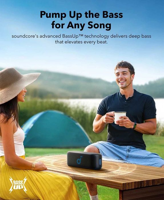 Колонка Anker Soundcore Select 2S Black 20W BassUp IPX7 16 годин