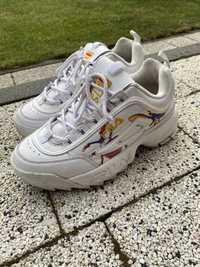 Fila Disruptor biale limitowana kolekcja oryginalne rozmiar 37/38