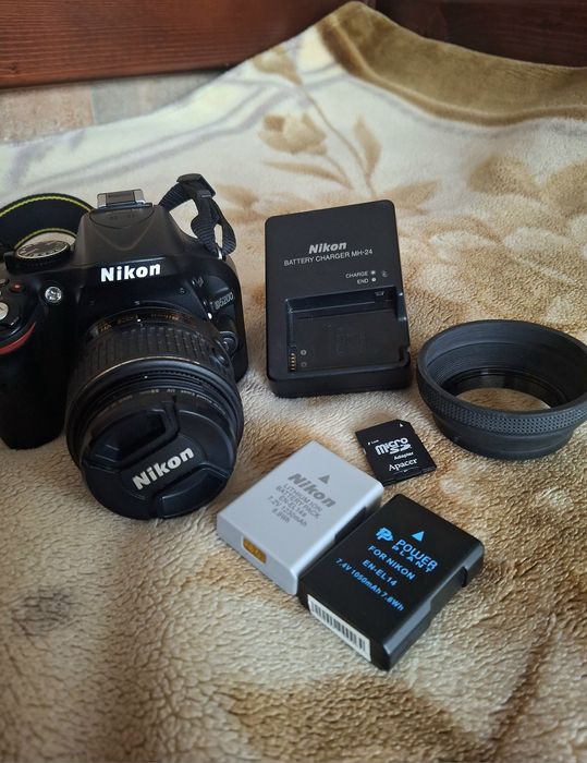 • Продаю фотоапарат Nikon D5200 в ідеальному стані