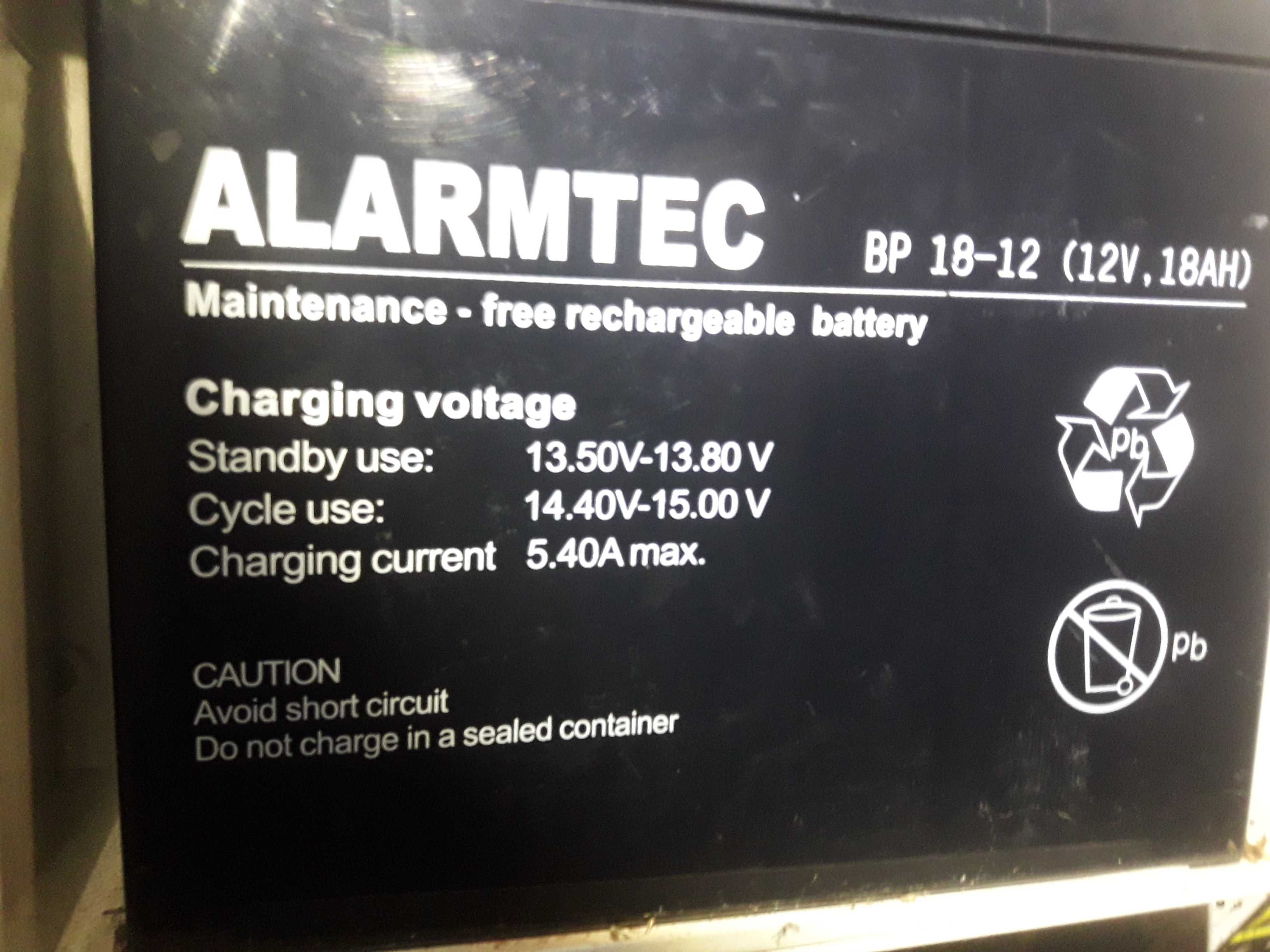 Akumulator 40Ah 12V żelowy Bateria ups awaryjne zasilanie  PowerBank