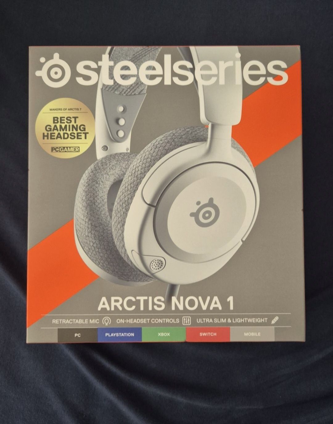 Nowe sluchawki steelseries arctic nova 1 białe