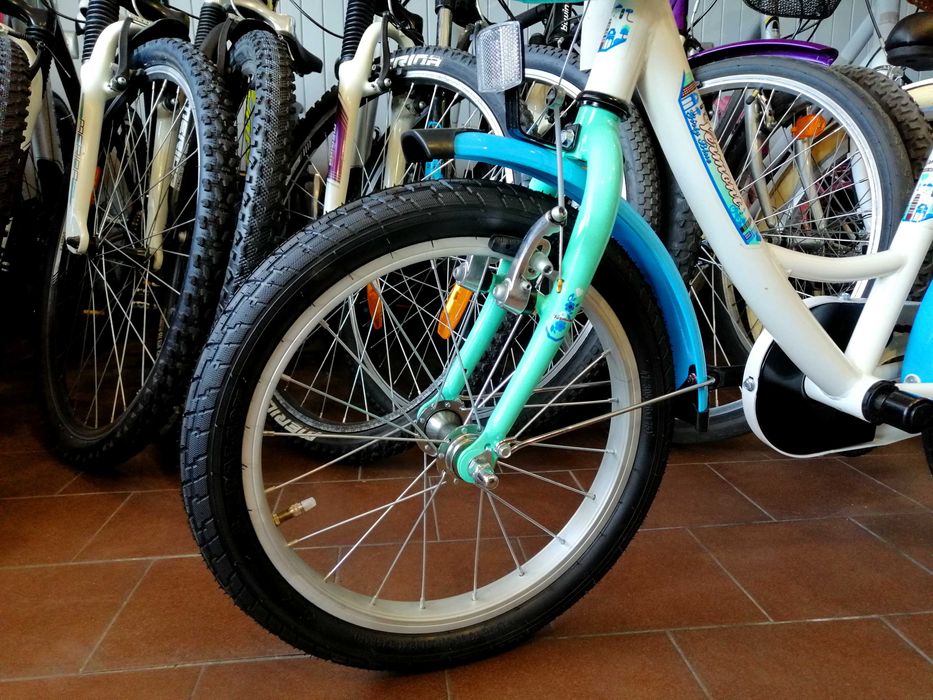 PIĘKNY VERMONT GIRLY SUMMER Roz. 11,5" Dziecięcy *Koła 16 cali* Koszyk