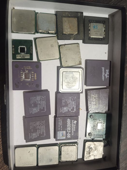 процессоры б.у позолота