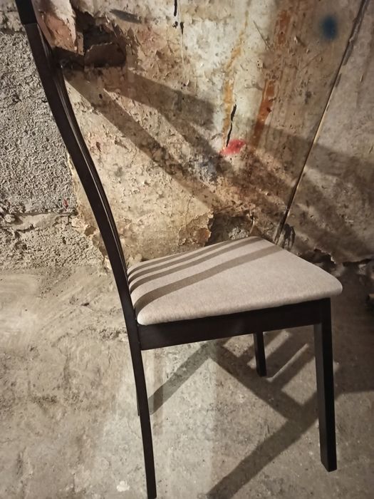 Стільчик м'який з дерева  4шт