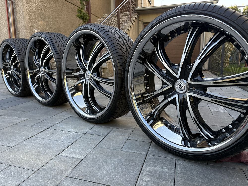 Koła 275/25/24 Alufelgi 24” 24 Cale 5x130 Porsche Cayene Vw Audi Q7