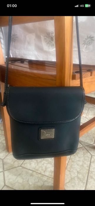 Mala e carteira cavalinho preto